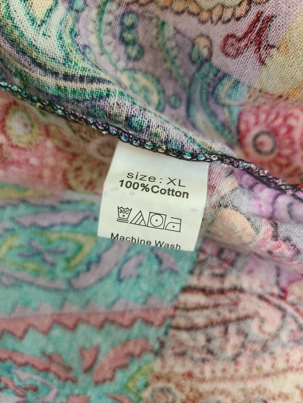 Colorful Patchwork Open Front Jacket - Picture 8 of 12